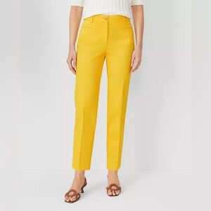 Ann Taylor Yellow Capri Pants